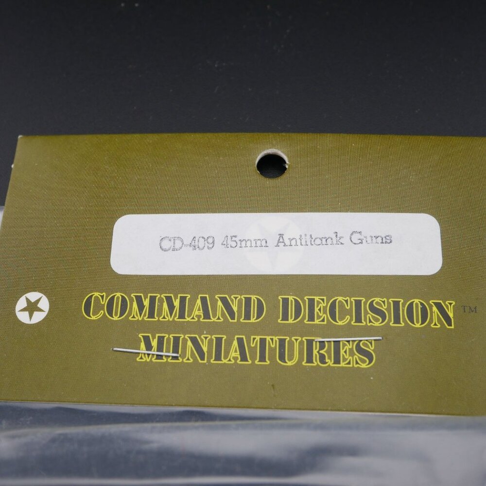 Command Decision 15mm CD-409 Russian 45mm Antitank Guns Miniatures In Packaging - Picture 2 of 4